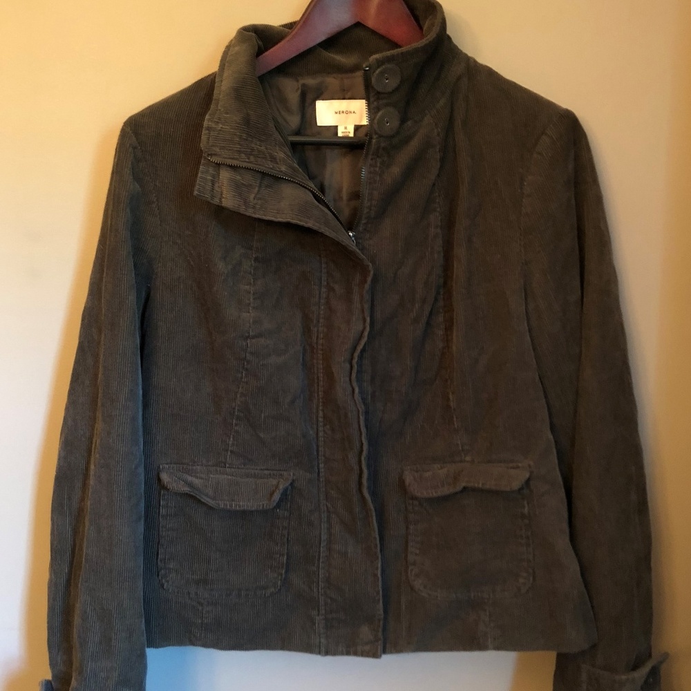Olive Corduroy Jacket